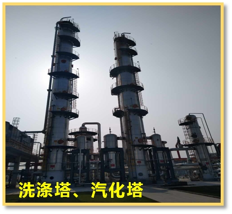 洗滌塔、汽化塔